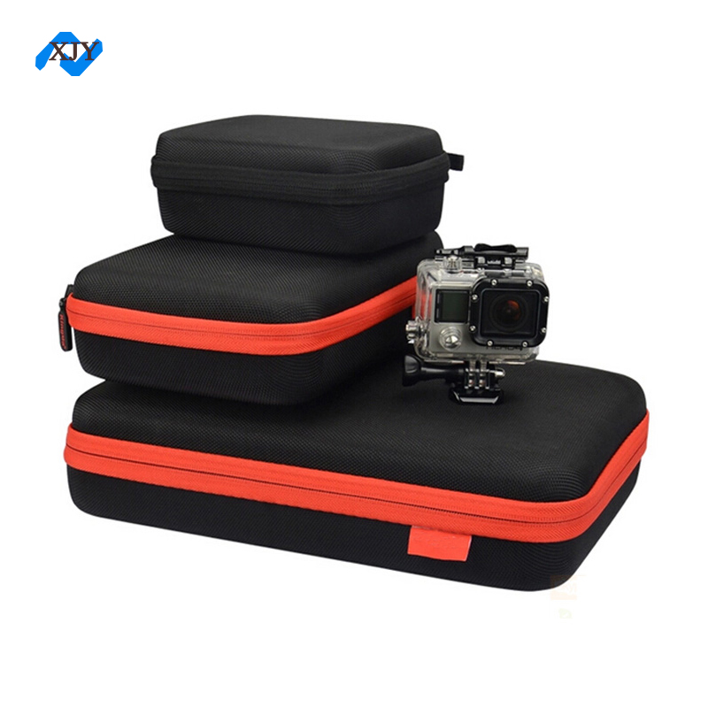 Heavy Duty Waterproof Black Nylon Surface Custom Eva Hard Shell Tool Bag For Electronics
